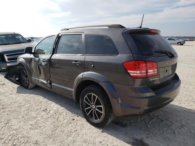 3C4PDCAB7JT445702 - 2018 DODGE JOURNEY SE GRAY photo 2