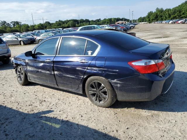 1HGCR2F36FA028695 - 2015 HONDA ACCORD LX BLUE photo 2