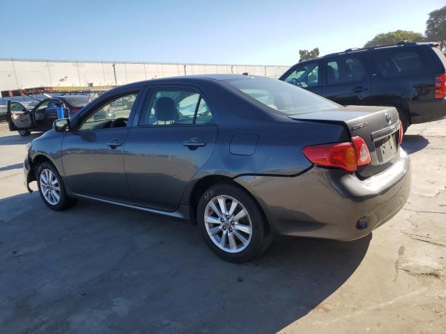 1NXBU40EX9Z044766 - 2009 TOYOTA COROLLA BASE GRAY photo 2