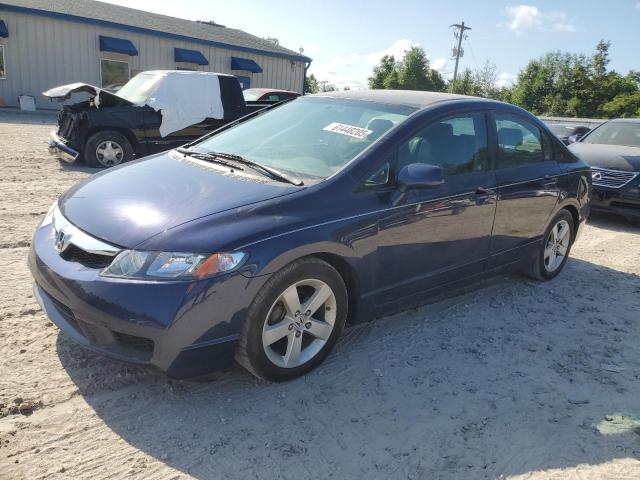 2HGFA16669H511005 - 2009 HONDA CIVIC LX-S Mavi fotoğraf 1