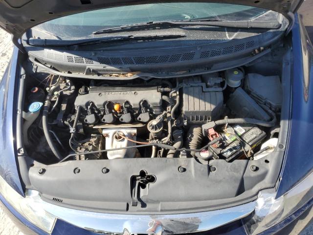 2HGFA16669H511005 - 2009 HONDA CIVIC LX-S Mavi fotoğraf 11