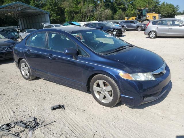 2HGFA16669H511005 - 2009 HONDA CIVIC LX-S Mavi fotoğraf 4