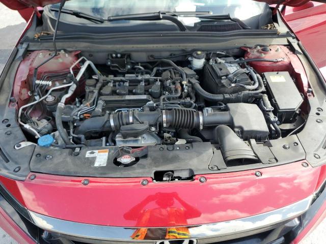 1HGCV1F38KA055784 - 2019 HONDA ACCORD SPORT Rouge photo 11