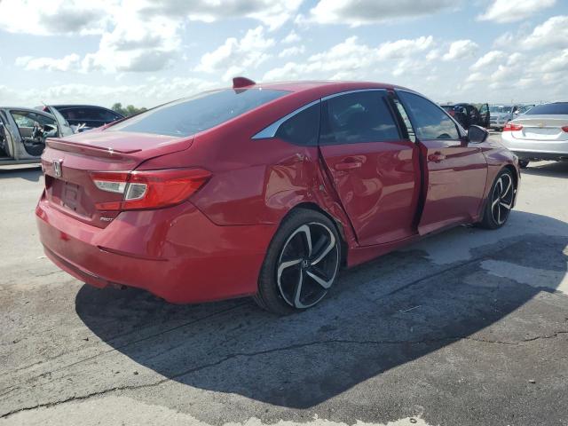 1HGCV1F38KA055784 - 2019 HONDA ACCORD SPORT Rouge photo 3