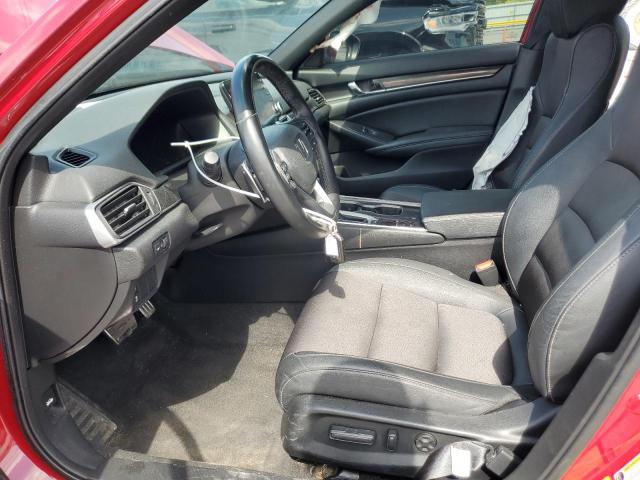 1HGCV1F38KA055784 - 2019 HONDA ACCORD SPORT Rouge photo 7