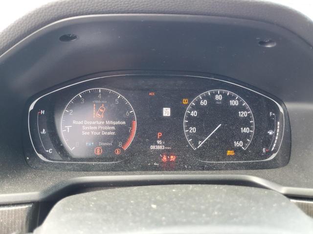 1HGCV1F38KA055784 - 2019 HONDA ACCORD SPORT Rouge photo 9