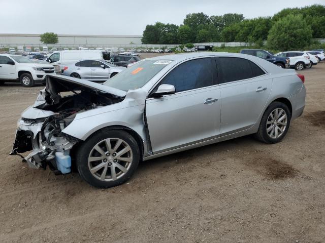 1G11H5SL2EF235062 - 2014 CHEVROLET MALIBU LTZ SILVER photo 1