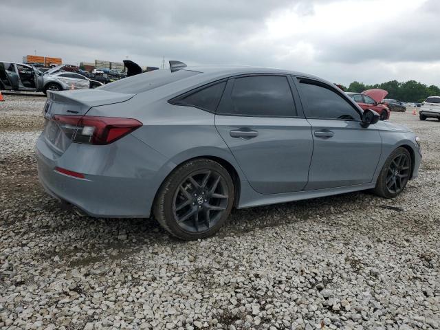 2HGFE2F52SH517827 - 2025 HONDA CIVIC SPORT GRAY photo 3