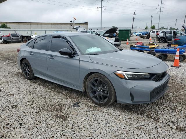 2HGFE2F52SH517827 - 2025 HONDA CIVIC SPORT GRAY photo 4