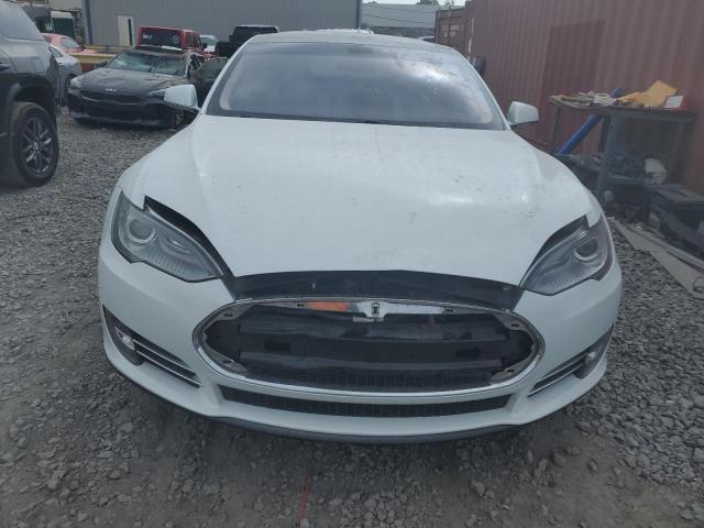 5YJSA1DP1DFP10079 - 2013 TESLA MODEL S თეთრი ფოტო 5