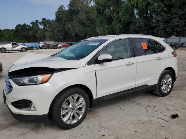 2FMPK3K97LBA23652 - 2020 FORD EDGE TITANIUM WHITE photo 1