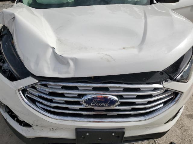 2FMPK3K97LBA23652 - 2020 FORD EDGE TITANIUM WHITE photo 12