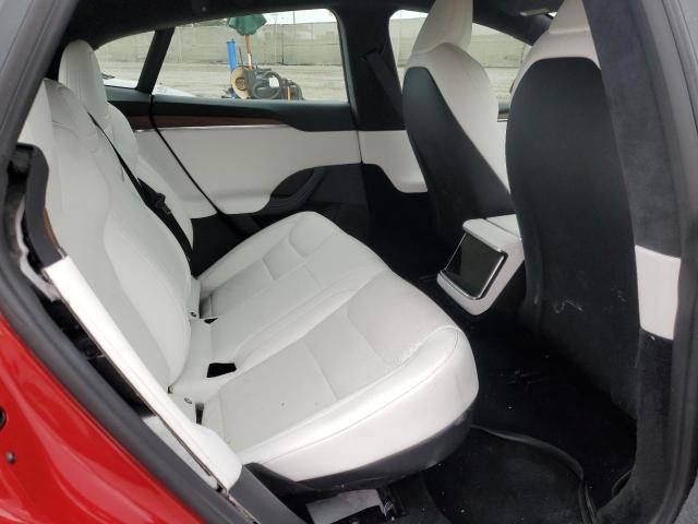 5YJSA1E54PF498960 - 2023 TESLA MODEL S RED photo 10
