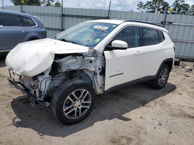 3C4NJDBB5JT112337 - 2018 JEEP COMPASS LATITUDE WHITE photo 1