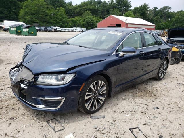 3LN6L5F90HR658722 - 2017 LINCOLN MKZ RESERVE ლურჯი ფოტო 1