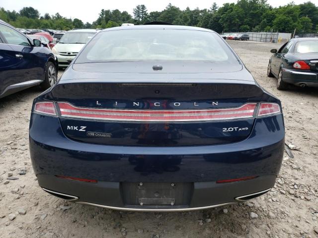3LN6L5F90HR658722 - 2017 LINCOLN MKZ RESERVE ლურჯი ფოტო 6