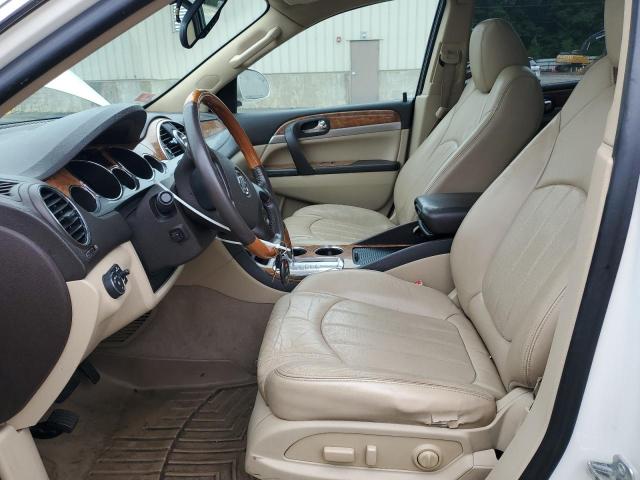 5GAKVDED7CJ140852 - 2012 BUICK ENCLAVE WHITE photo 7