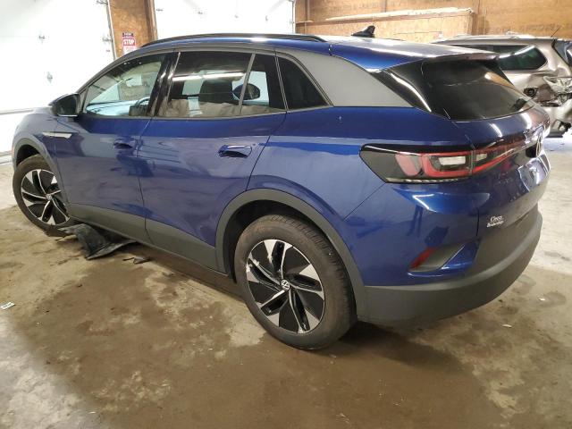 WVGTMPE23NP074981 - 2022 VOLKSWAGEN ID.4 PRO S ლურჯი ფოტო 2