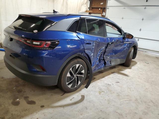 WVGTMPE23NP074981 - 2022 VOLKSWAGEN ID.4 PRO S ლურჯი ფოტო 3