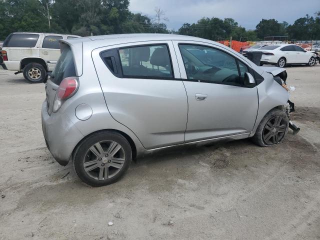 KL8CD6S92EC519663 - 2014 CHEVROLET SPARK 1LT SILVER photo 3