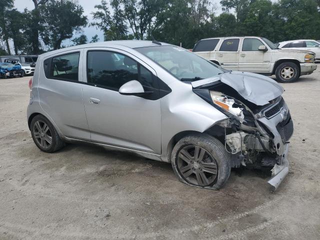 KL8CD6S92EC519663 - 2014 CHEVROLET SPARK 1LT SILVER photo 4