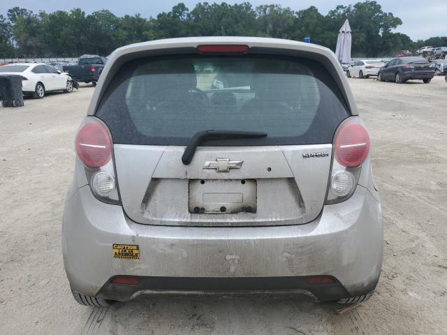 KL8CD6S92EC519663 - 2014 CHEVROLET SPARK 1LT SILVER photo 6