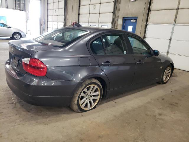 WBAVB17526NK37766 - 2006 BMW 325 I AUTOMATIC GRAY photo 3