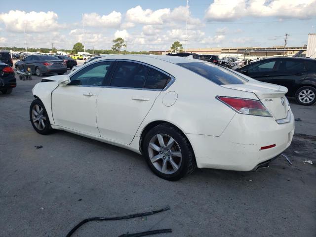 19UUA8F76CA039306 - 2012 ACURA TL WHITE photo 2