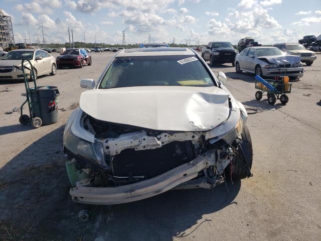 19UUA8F76CA039306 - 2012 ACURA TL WHITE photo 5