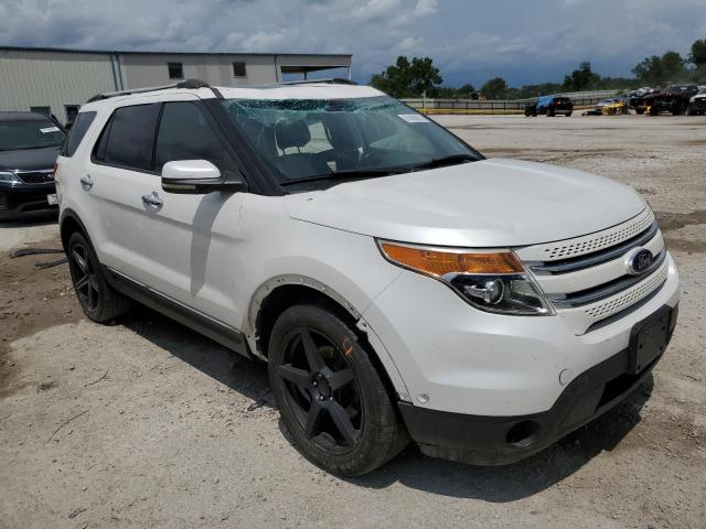 1FMHK8F8XCGA25309 - 2012 FORD EXPLORER LIMITED WHITE photo 4