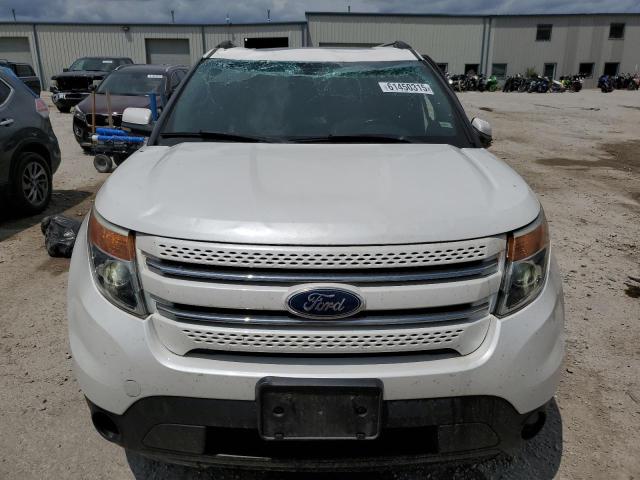 1FMHK8F8XCGA25309 - 2012 FORD EXPLORER LIMITED WHITE photo 5