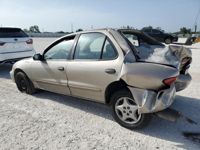 1G1JC524527332821 - 2002 CHEVROLET CAVALIER BASE TAN photo 2