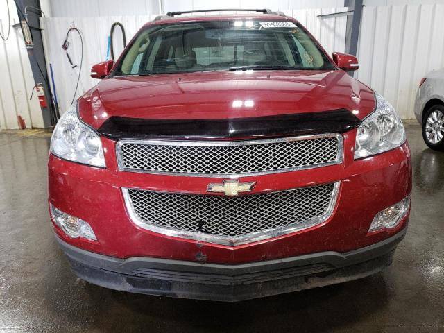 1GNKVLED4CJ329426 - 2012 CHEVROLET TRAVERSE LTZ RED photo 5