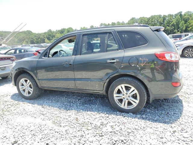 5XYZK4AG9CG143242 - 2012 HYUNDAI SANTA FE LIMITED CHARCOAL photo 2