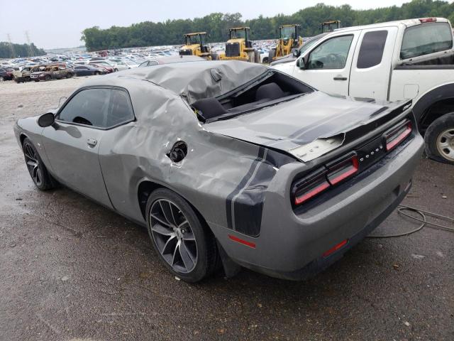 2C3CDZFJ3HH665573 - 2017 DODGE CHALLENGER R/T 392 GRAY photo 12