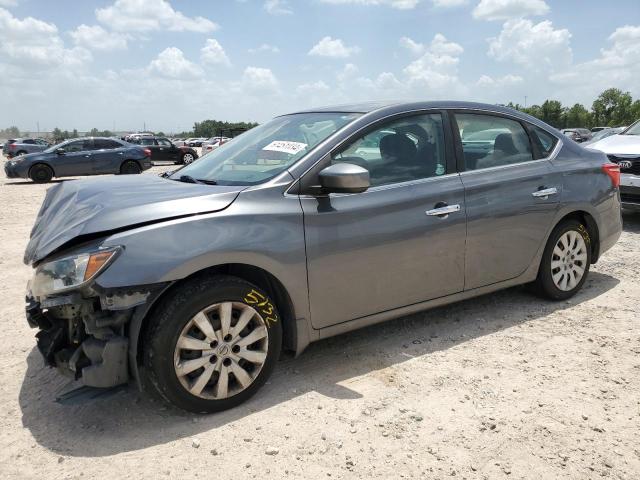 3N1AB7AP1GL681367 - 2016 NISSAN SENTRA S GRAY photo 1