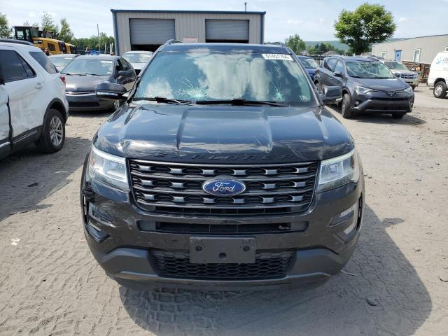 1FM5K8DH1HGE31900 - 2017 FORD EXPLORER XLT BLACK photo 5