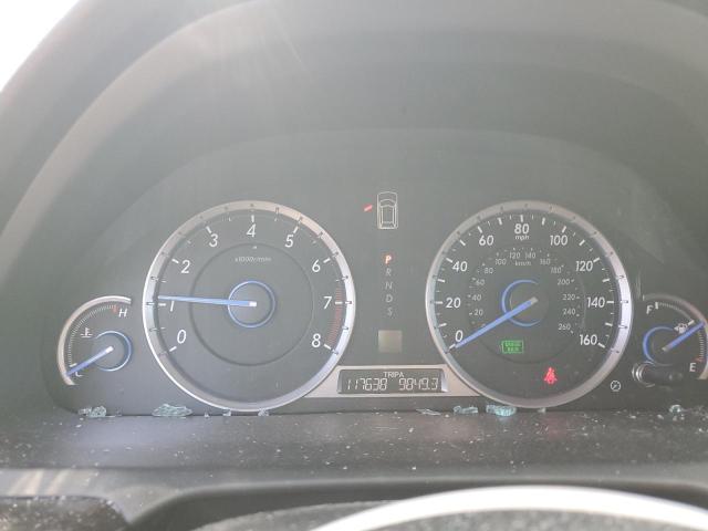 5J6TF2H51DL002586 - 2013 HONDA CROSSTOUR EXL გრაფიტი ფოტო 9