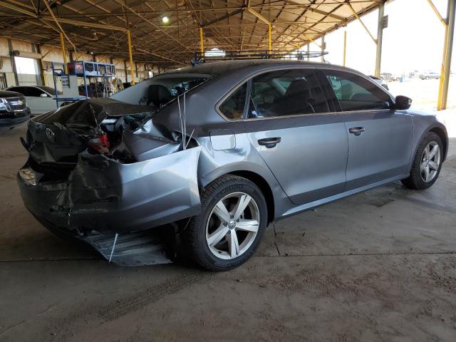 1VWBS7A30EC089415 - 2014 VOLKSWAGEN PASSAT SE GRAY photo 3