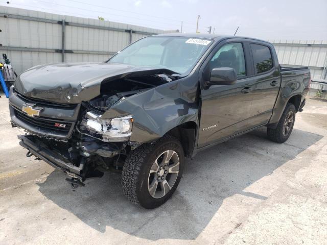 1GCGTDEN2J1177338 - 2018 CHEVROLET COLORADO Z71 GREEN photo 1