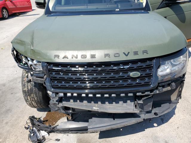 SALGV3EF2GA249475 - 2016 LAND ROVER RANGE ROVE AUTOBIOGRAPHY GREEN photo 12