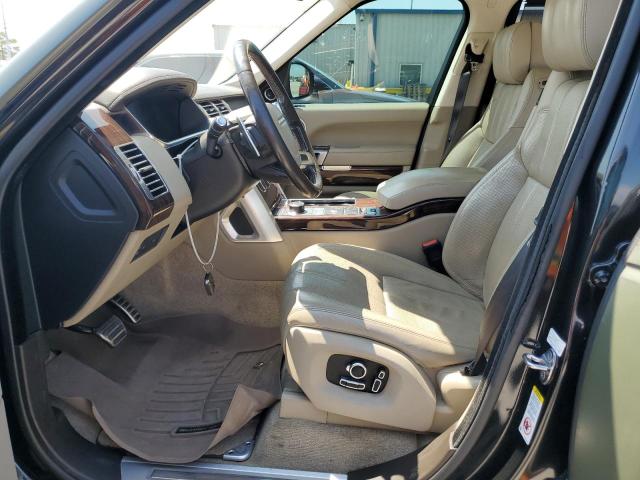 SALGV3EF2GA249475 - 2016 LAND ROVER RANGE ROVE AUTOBIOGRAPHY GREEN photo 7