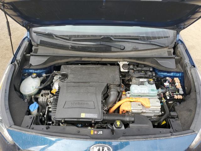 KNDCC3LC0K5334577 - 2019 KIA NIRO EX BLUE photo 12