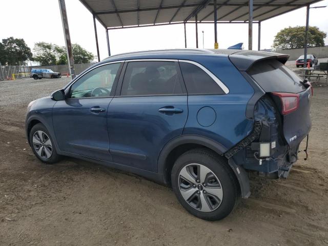 KNDCC3LC0K5334577 - 2019 KIA NIRO EX BLUE photo 2