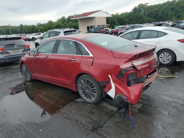 3LN6L2JK7GR623876 - 2016 LINCOLN MKZ RED photo 2