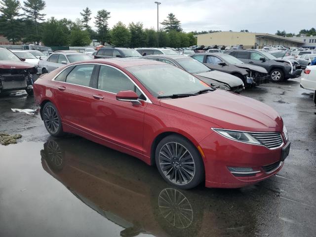3LN6L2JK7GR623876 - 2016 LINCOLN MKZ RED photo 4