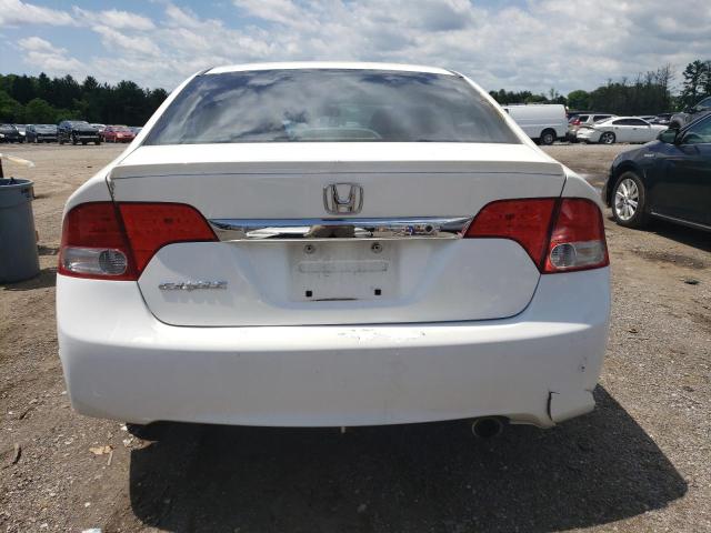 2HGFA1F69AH548179 - 2010 HONDA CIVIC LX-S Սպիտակ լուսանկար 6