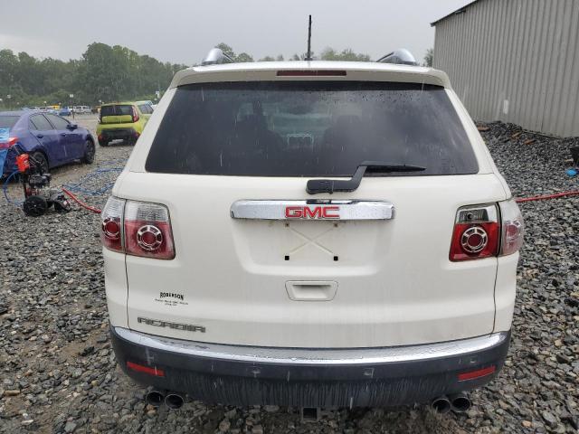 1GKER33747J153222 - 2007 GMC ACADIA SLT-2 WHITE photo 6