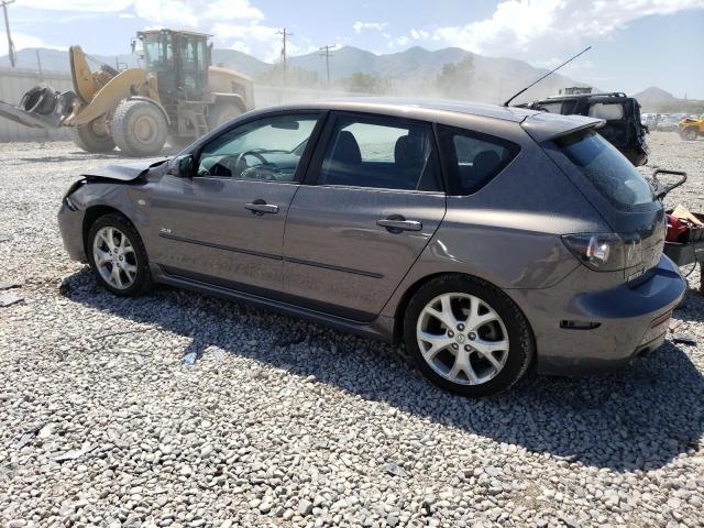 JM1BK343281776192 - 2008 MAZDA 3 HATCHBACK GRAY photo 2