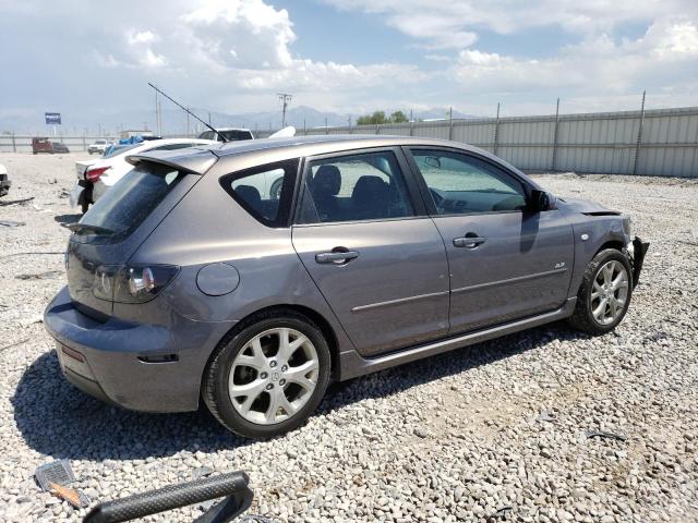 JM1BK343281776192 - 2008 MAZDA 3 HATCHBACK GRAY photo 3